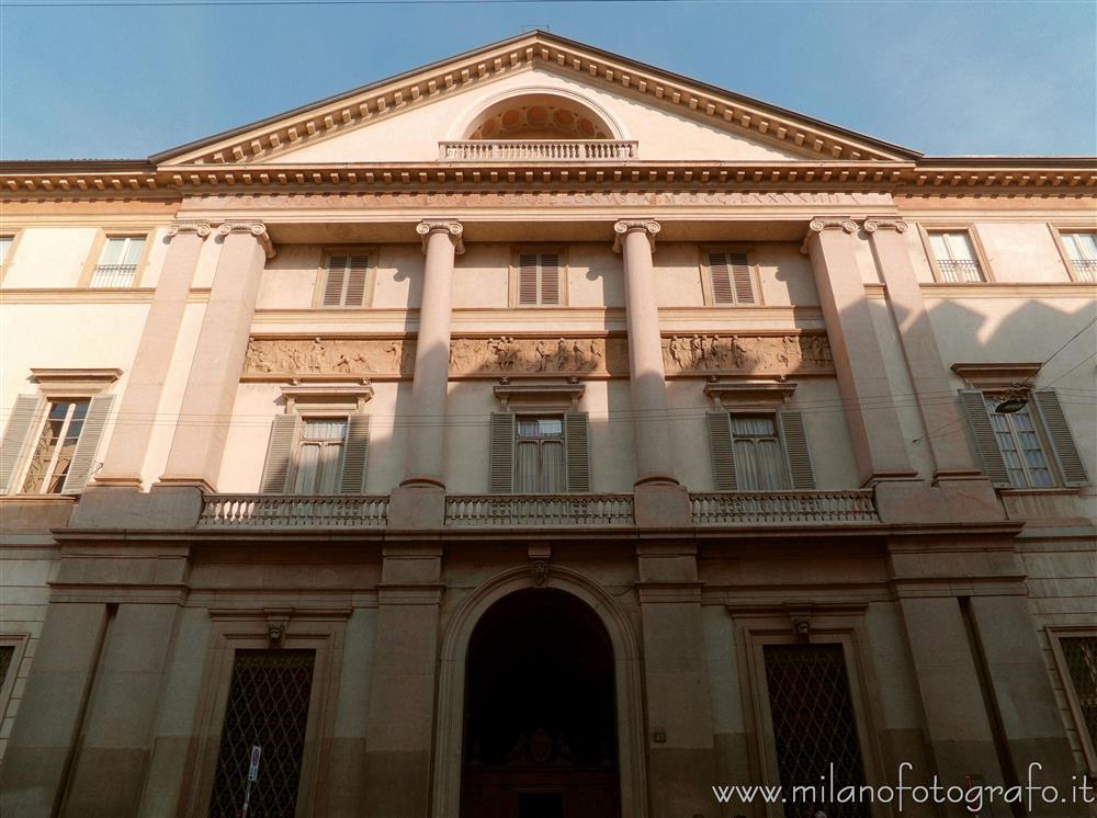 Milan (Italy) - Facade of Serbelloni Palace